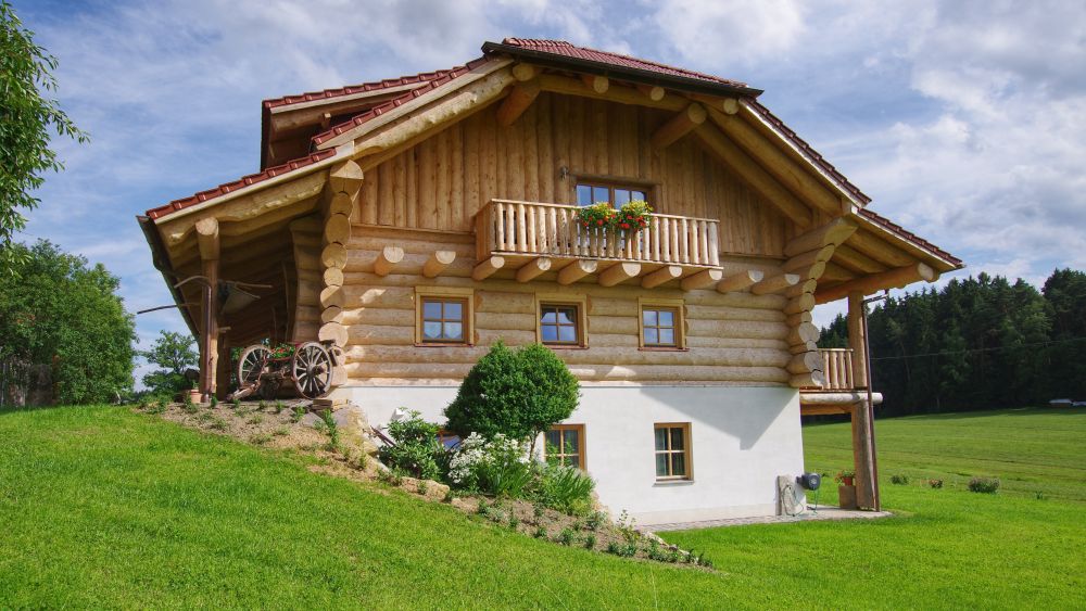 Exklusives Blockhaus Ferienhaus Luxus Holzhaus Mieten In Bayern