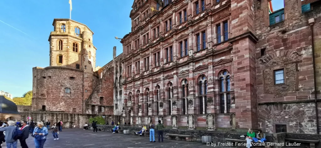 Heidelberg Schloss in Baden Württemberg Tipps für alleinreisende Singles